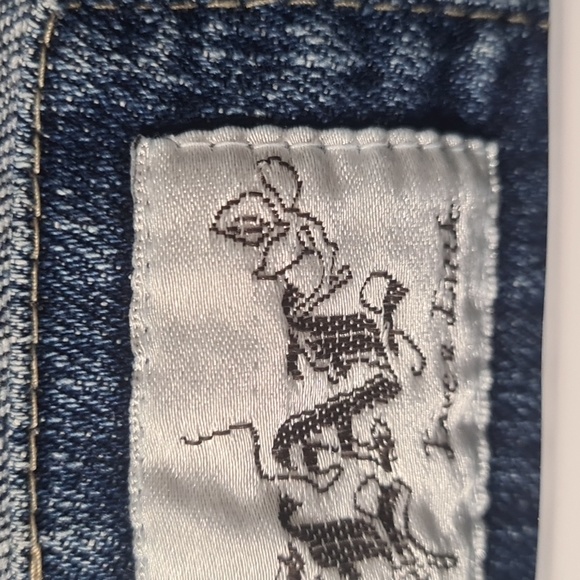 🟣🟣Vintage live a little denim jacket in perfect condition size mediuml - Picture 2 of 4